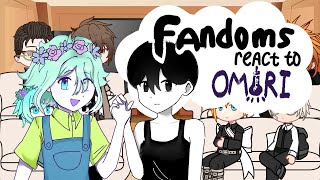 Fandoms react to OMORI 17 enru [upl. by Itaws]