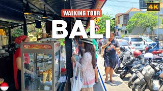 Bali INDONESIA  Sanur Walking Tour Main Street and Seaside [upl. by Willms993]