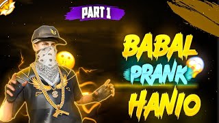 BABAL PRANK HANIYO VANJA LAI 😆 A4 GAMER Part1 [upl. by Atteynot726]