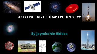 Universe Size Comparison 2022 [upl. by Neddra366]