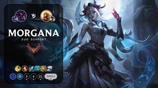 Morgana Support vs Leona  EUW Grandmaster Patch 141 [upl. by Alset290]