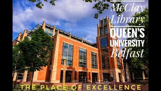 McClay Library QUB  Queens University Belfast  Northern Ireland  UK [upl. by Oilerua]