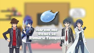 Harem main character react to Rimuru Gacha reaction ship Rimuru x Harem [upl. by August]