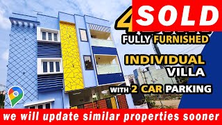 SOLD  Individual House for Sale in Chennai Iyyappanthangal  4BHK Villa on Corner Plot [upl. by Hsirahc956]