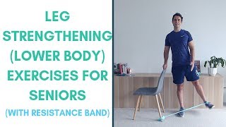 Enhance Mobility Easy Resistance Band Exercises for Seniors [upl. by Lorrac]