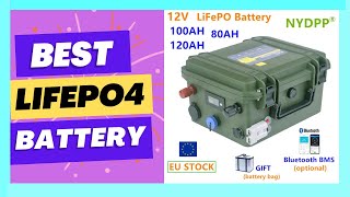 100AH 120ah 80ah Battery 12v Lithium iron phosphate battery [upl. by Kraft]