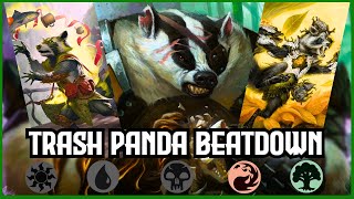 🔴🟢Gruul Raccoons Go Wild  MTG Arena Bloomburrow Standard Gameplay Deck Tech [upl. by Eseyt923]