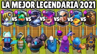 CUAL ES LA MEJOR CARTA LEGENDARIA  OLIMPIADAS de LEGENDARIAS  CLASH ROYALE [upl. by Yarised]