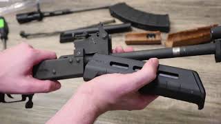 How to install a Magpul MOE AK Hand Guard on VSKA AK47 [upl. by Clawson]