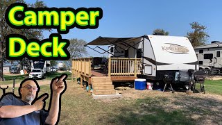 DIY RV Deck Build [upl. by Toy]