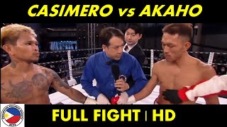 CASIMERO vs AKAHO  FULL FIGHT HD [upl. by Seltzer]