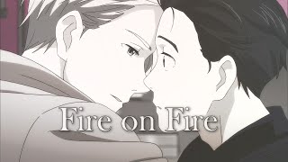 Yuri x Victor AMV  Fire on Fire [upl. by Bradman]