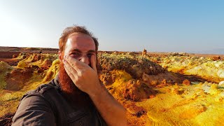 HOTTEST AND MOST TOXIC PLACE ON EARTH  Visiting the Danakil Depression [upl. by Mell]