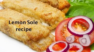 How to cook Lemon Sole Lemon Sole fish recipe [upl. by Damas739]