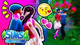 Draculaura and Clawd FIRST KISS at Monster High 😘💕 The Sims 4 VAMPIRES  Part 17 [upl. by Ardnnaed]