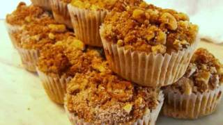 The Best Sweet Potato Recipe Sweet Potato Muffins with Walnut Streusel [upl. by Mohsen]