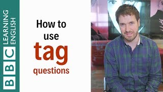 How to use tag questions  English In A Minute [upl. by Hanikas]