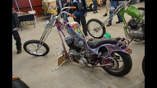 OLD SCHOOL CHOPPER MOTORCYCLE SHOW IN FLORIDA [upl. by Adaha321]