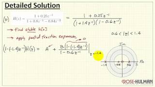 Inverse zTransform Example 1 [upl. by Amund]