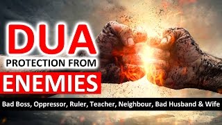 This Dua Will Protect You From Enemies Insha Allah ᴴᴰ  Listen Every Day [upl. by Hawkie]