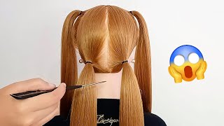 😱 PENTEADO SIMPLES E RÁPIDO  PENTEADO FÁCIL  PENTEADOS INFANTL [upl. by Lyn954]