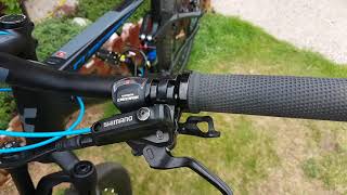 Shimano m506 deore hydraulic brakes review [upl. by Schumer]