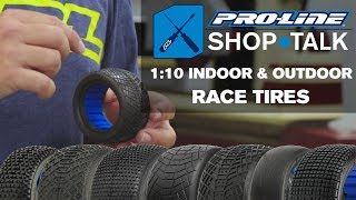 ProLine SHOP TALK Ep 5  110 Indoor amp Outdoor Race Tires [upl. by Aianat]