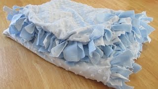 DIY Baby Blanket No Sew [upl. by Sandon585]