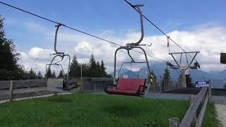 Die Hochplattenbahn Marquartstein 2CLF  Doppelmayr am 14062018 [upl. by Dlarej]