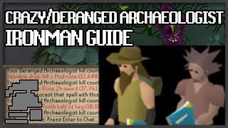 DerangedCrazy archaeologist Ironman Guide Updated 2020 [upl. by Paloma]