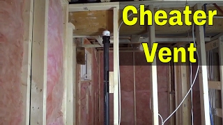 Cheater Vent For PlumbingHow It Works AKA Air Admittance Valve [upl. by Kcired]