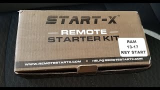 Install Start X Remote Start 2016 Ram [upl. by Adnilav]