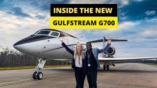 Inside the New Gulfstream G700 Private Jet [upl. by Lamdin722]