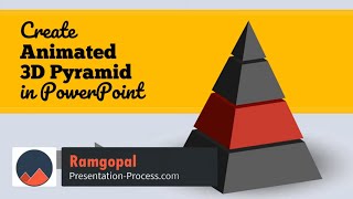 Create Animated 3D Pyramid in PowerPoint [upl. by Aidam]