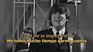 Day tripper  The Beatles LYRICSLETRA Original Video [upl. by Nnaitsirk]