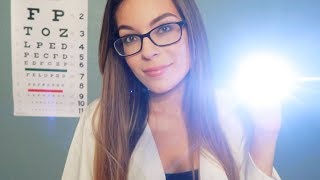 ASMR  Eye Exam Roleplay  Follow the light personal attention etc [upl. by Pierette]