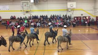 Donkey Basketball at Liberty High School [upl. by Nesyla705]