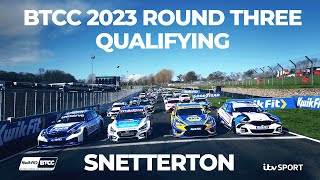 BTCC 2023  Qualifying Round Three  Snetterton  20 May [upl. by Trebron]