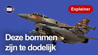 Dit zijn de bommen die de VS niet meer levert aan Israël  NUnl  Explainer [upl. by Eimilb]