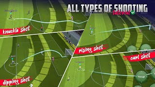 6 Types of Skill Shoot Tutorial in eFootball 2024 Mobile  Classic Control [upl. by Cardinal]