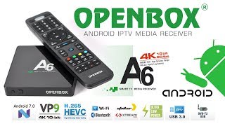 OPENBOX A6 UHD En [upl. by Sherfield]