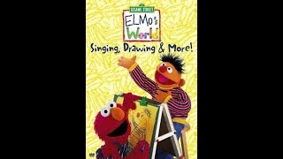 Elmos World Singing Drawing amp More 2000 DVD [upl. by Zorine]