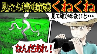 【漫画】田舎に現れる「くねくね」した物を見たら精神が崩壊した話・・・【心霊・怖い話をマンガ化】 [upl. by Bywoods143]