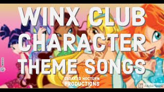 Winx Club Character Theme Songs Disney [upl. by Alyworth]