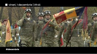 Parada militară de 1 Decembrie 2023 se vede la TVR [upl. by Anees]