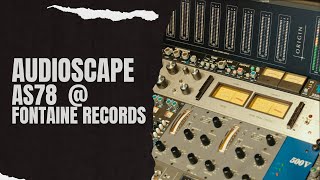 AudioScape AS78 Limiting Compressor At Fontaine Records [upl. by Ibmab972]