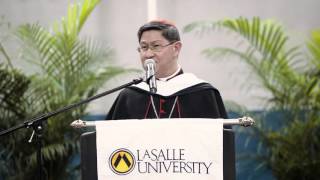 Cardinal Tagle Receives Honorary Degree from La Salle University [upl. by Vernon]