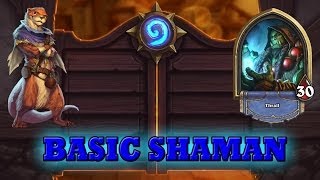 Hearthstone Deck Guide  Starter Shaman Basic Cards Only [upl. by Abagael]