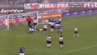 Serie A 20012002 day 05 Brescia  Atalanta 33 3 RBaggio Sala Doni Comandini [upl. by Dulcy]