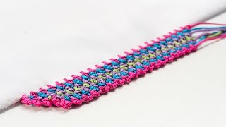 Simple Stitch Design for Clothes Border Stitches by DIY Stitching [upl. by Snebur686]